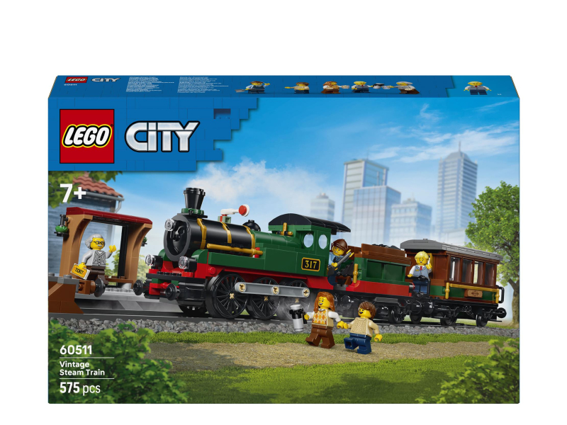 LEGO CITY 60511 Klassischer Dampfzug