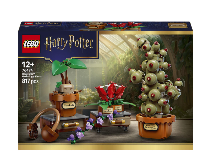 LEGO HARRY POTTER 76474 Pflanzen aus dem Kräuterkunde-Unterricht in Hogwarts