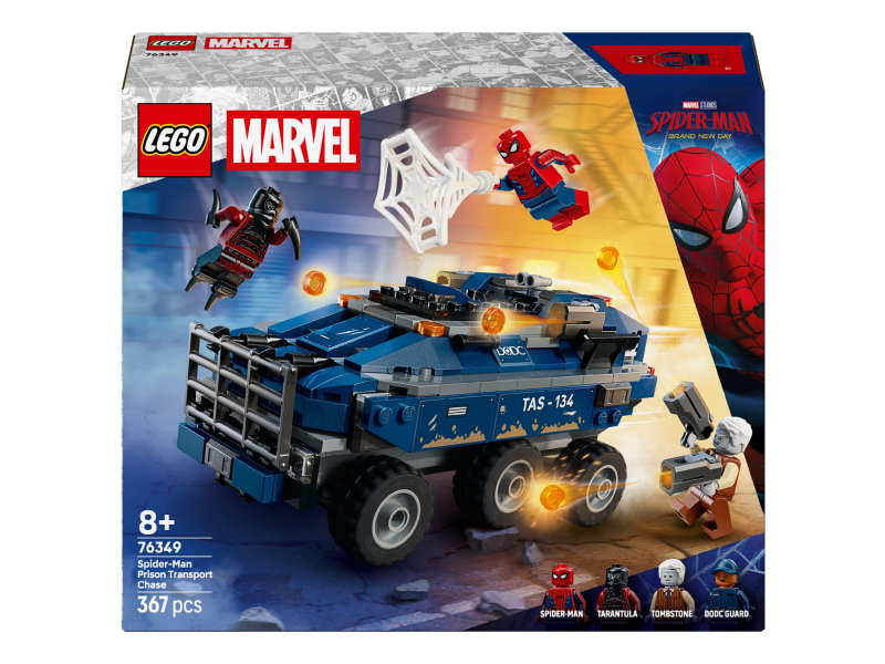 LEGO SUPER HEROES 76349 Spider-Mans Jagd auf die Gefangene