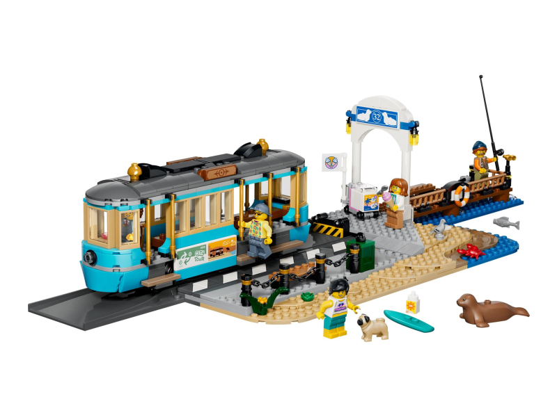 LEGO CITY 60506 Klassische Strand-Straßenbahn