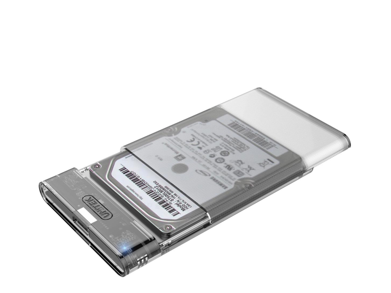 Unitek 2.5" Festplattengehäuse (USB 3.1, UASP)