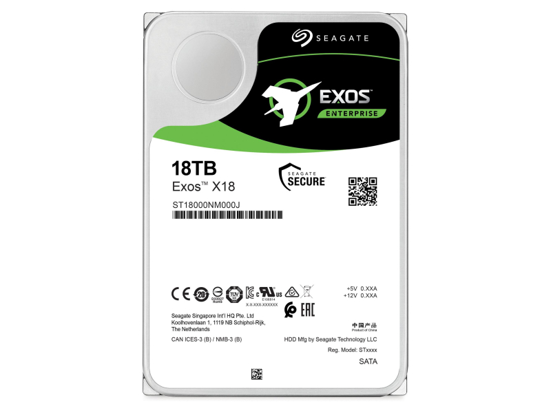 Seagate Exos X18 18TB 7200 U/min 256MB