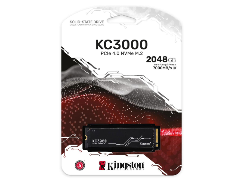 Kingston 2 TB M.2 PCIe Gen4 NVMe KC3000