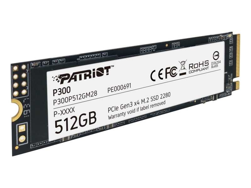Patriot 512GB M.2 PCIe NVMe P300