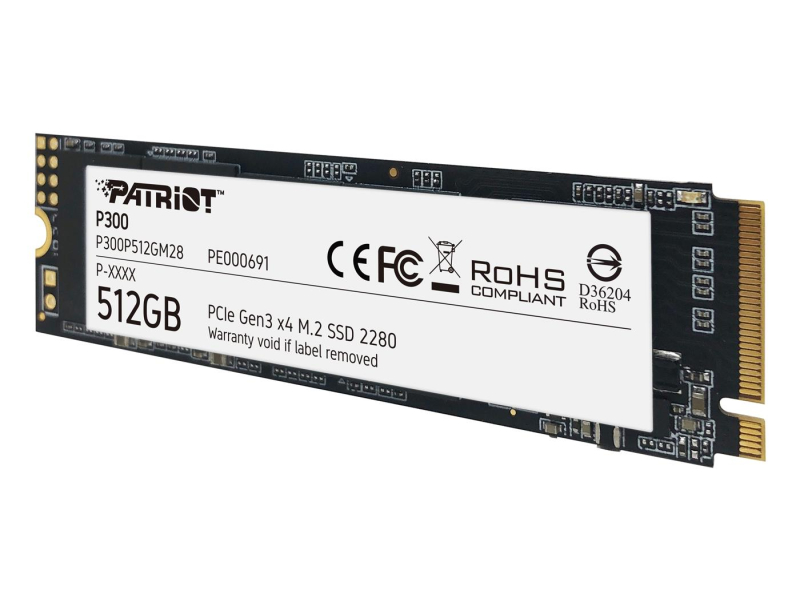 Patriot 512GB M.2 PCIe NVMe P300