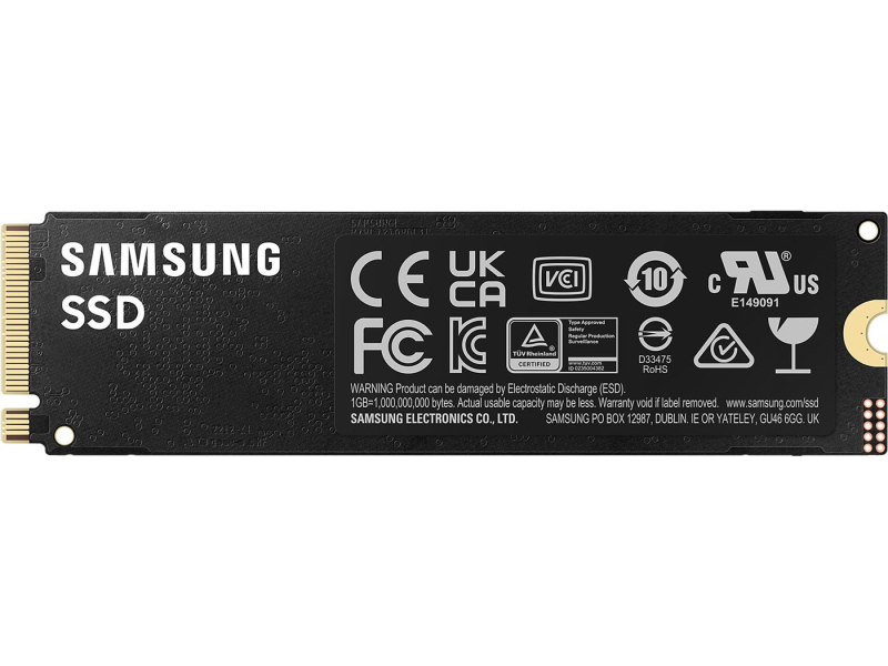 Samsung 1TB M.2 PCIe Gen4 NVMe 990 PRO