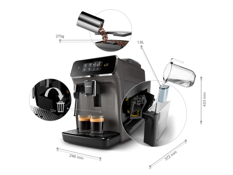 Philips EP2224/10 Serie 2200