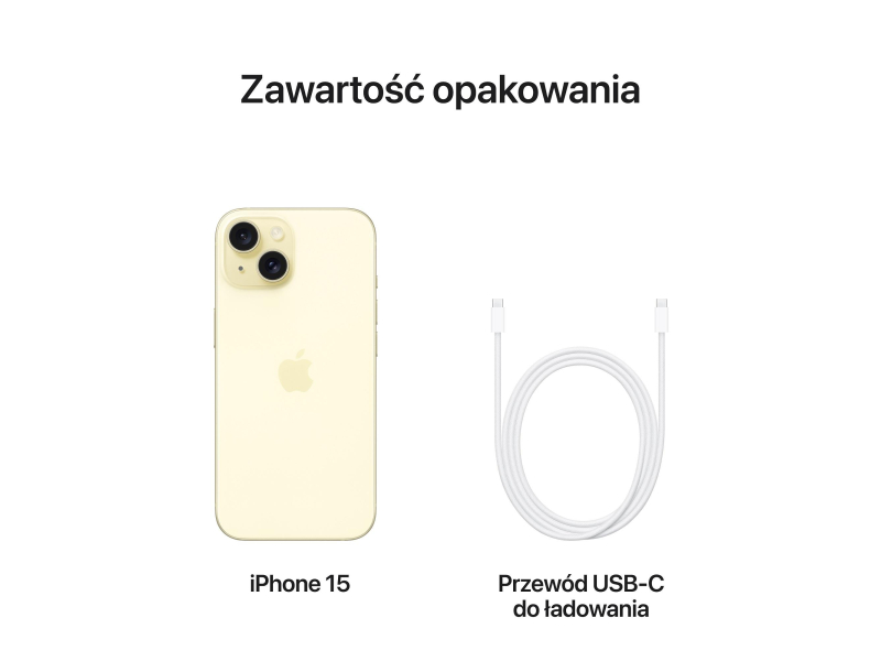 Apple iPhone 15 128GB Yellow