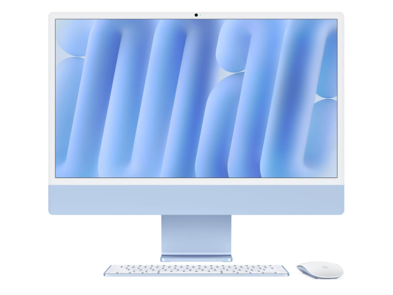 Apple iMac 24 M4/24GB/512/MacOS Retina 4,5K Blau 10R GPU