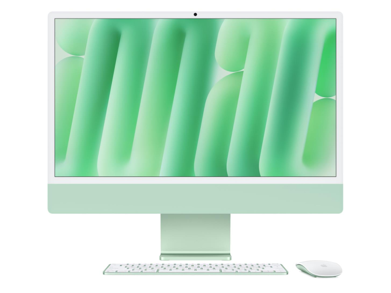 Apple iMac 24 M4/16GB/256/MacOS Retina 4,5K Zielony 10R GPU