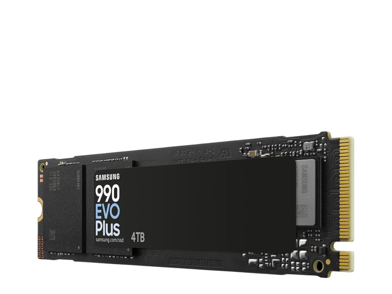 Samsung 4TB M.2 PCIe Gen5 NVMe 990 EVO PLUS