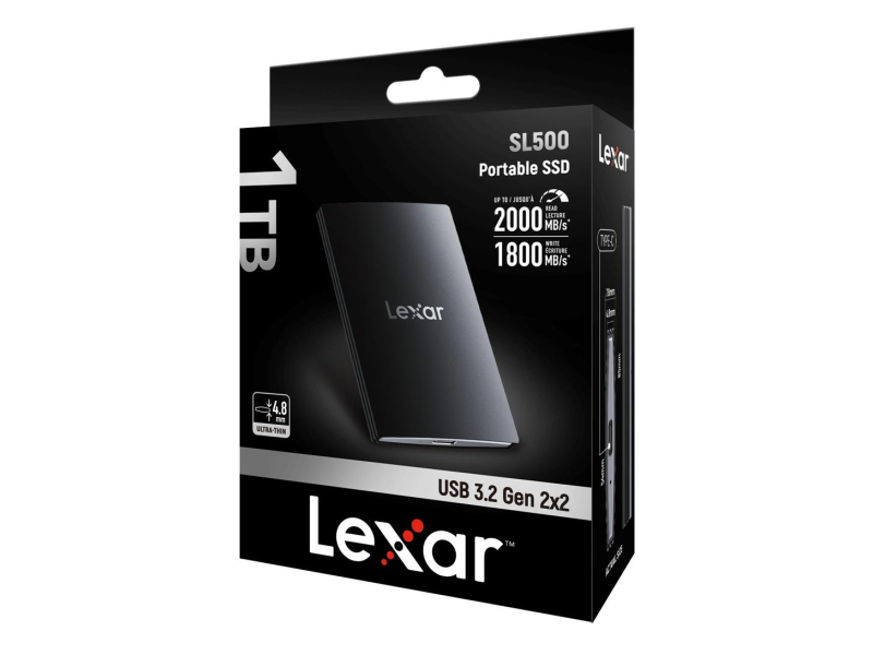 Lexar SL500 Portable SSD 1TB USB 3.2 Gen 2x2