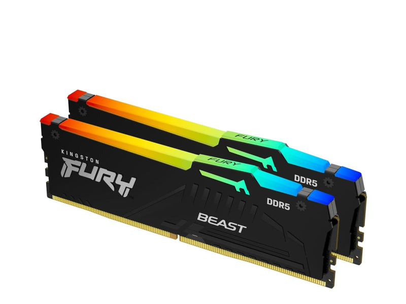Kingston FURY 32GB (2x16GB) 6400 CL32 Beast Black RGB