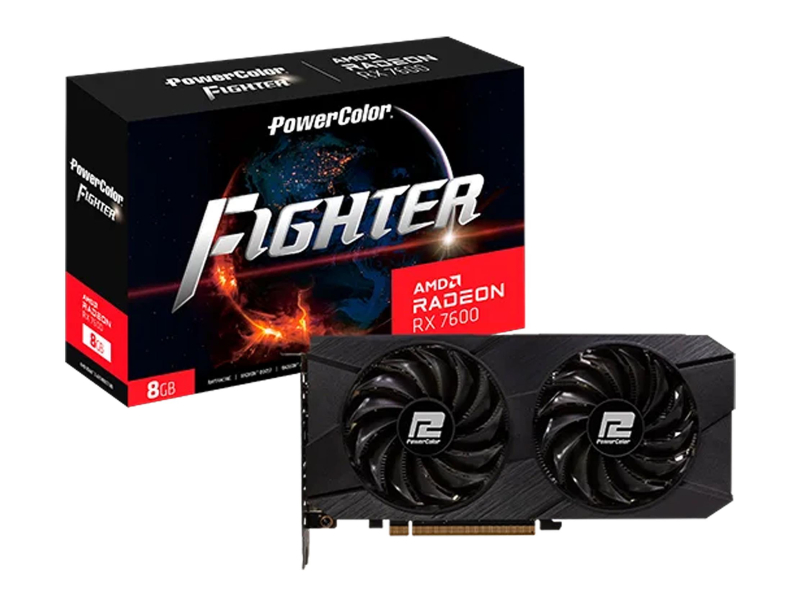 PowerColor Radeon RX 7600 Fighter 8GB V2 GDDR6