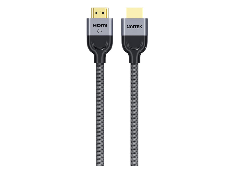 Unitek Kabel 8K LUX HDMI 2.1, geflochten, 5 M