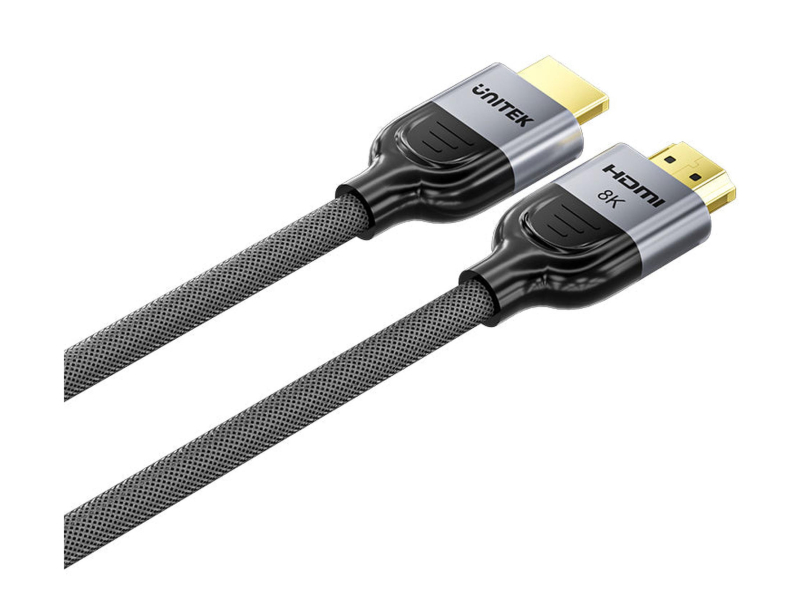 Unitek Kabel 8K LUX HDMI 2.1, geflochten, 5 M