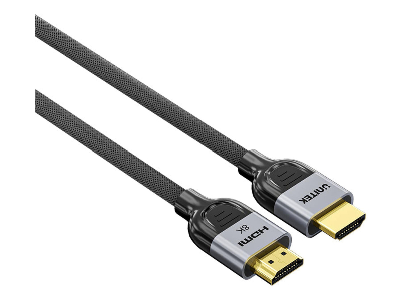 Unitek Kabel 8K LUX HDMI 2.1, geflochten, 5 M