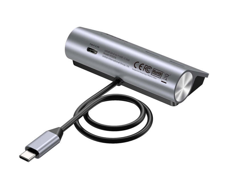 Unitek Hub Aluminium USB-A/USB-C mit 4 Ports 5Gbp