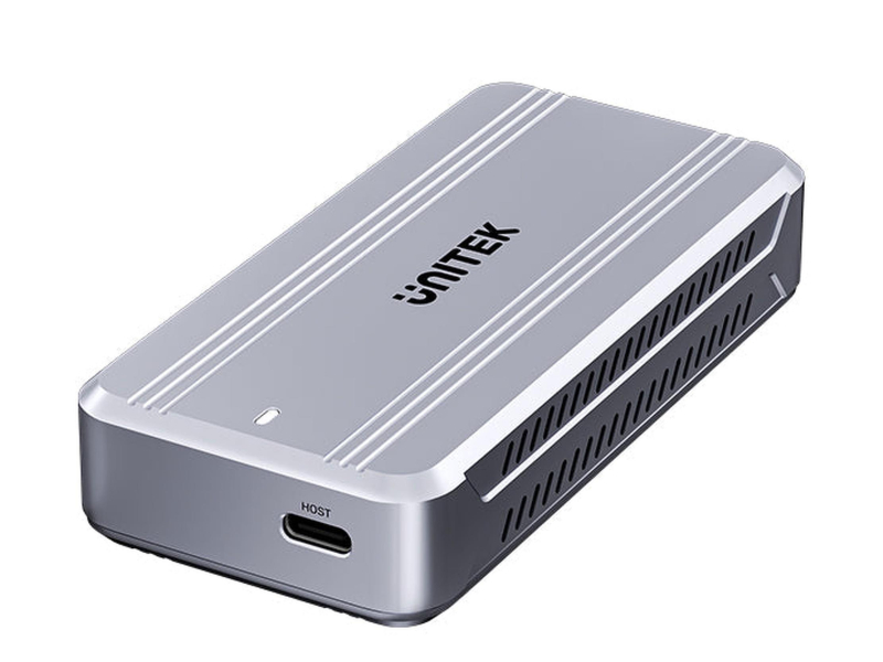 Unitek Aktiv gekühltes Gehäuse M2 NvMe SSD USB4 40Gbps
