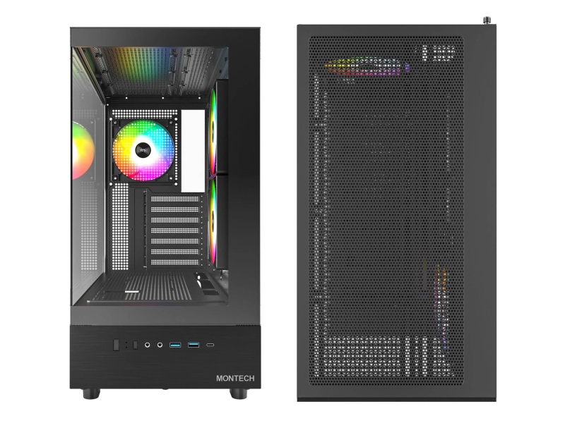 Montech XR ARGB Schwarz