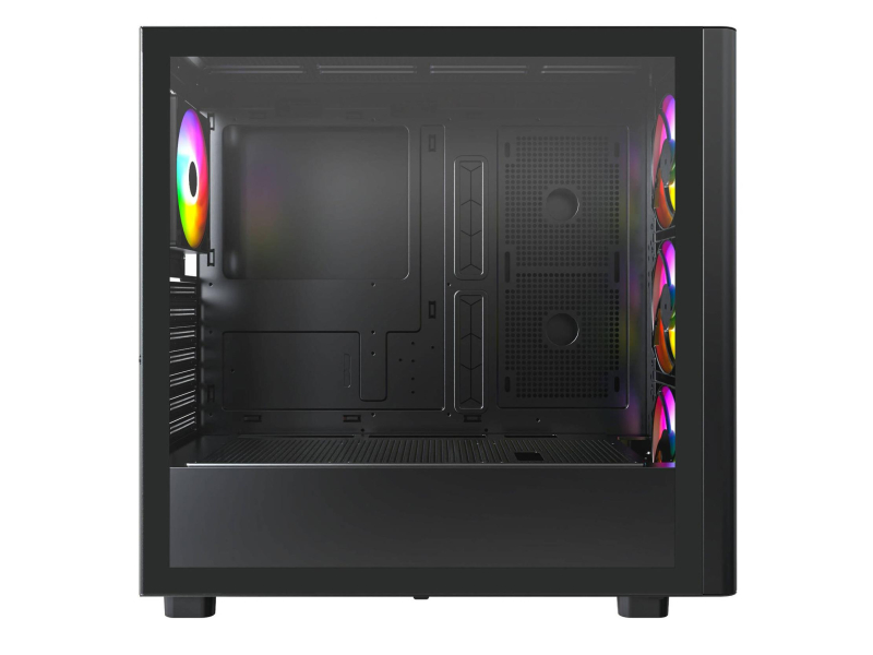 Montech XR Wood ARGB Black