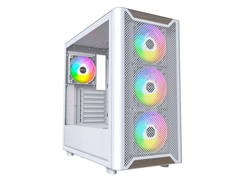 Montech XR Wood ARGB White