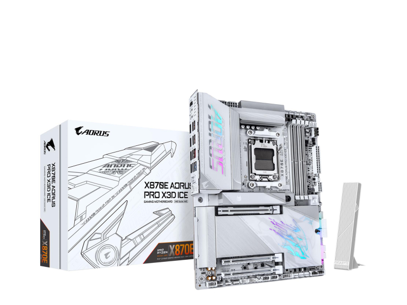 Gigabyte X870E AORUS PRO X3D ICE