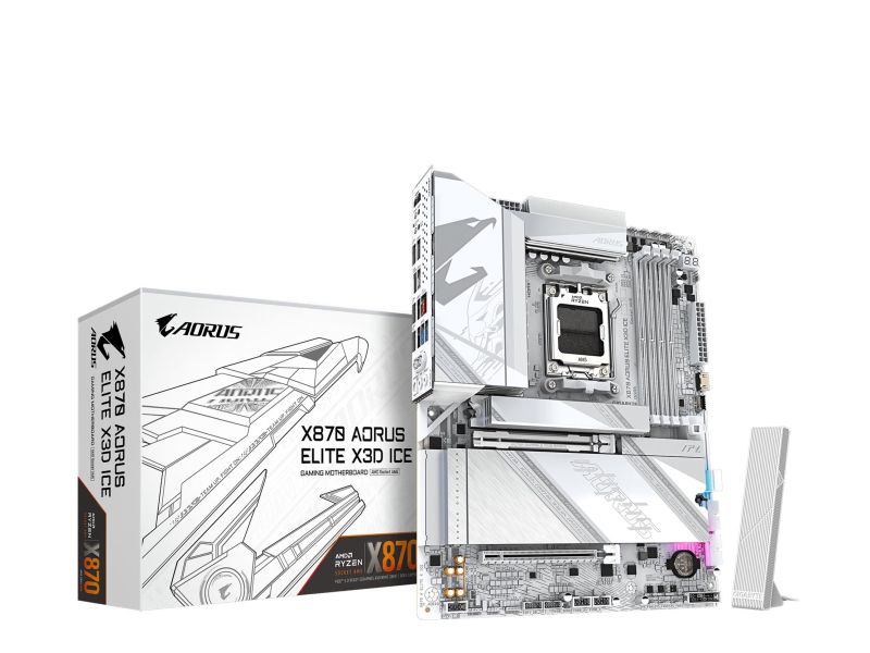 Gigabyte X870 AORUS ELITE X3D ICE