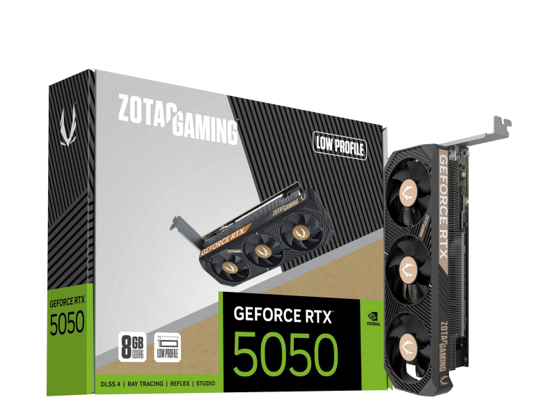 Zotac GeForce RTX 5050 Low Profile 8GB GDDR6 DLSS4