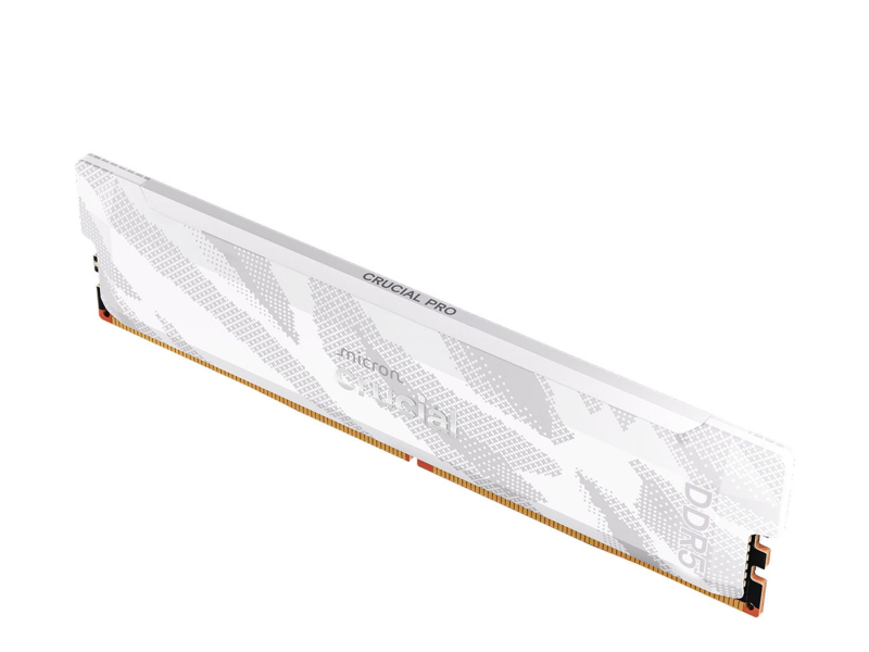 Crucial 16GB (1x16GB) 6400 CL32 Pro OC Gaming White