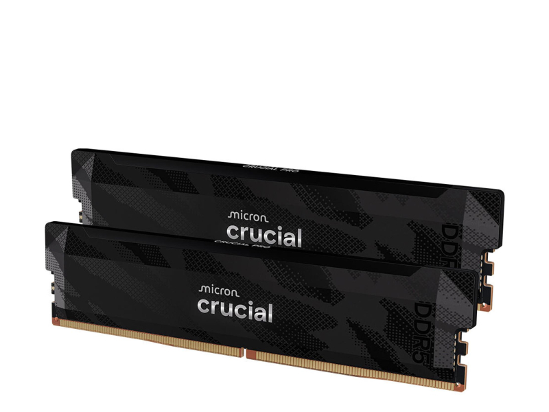 Crucial 32GB (2X16GB) 6400 CL32 Pro OC Gaming Schwarz