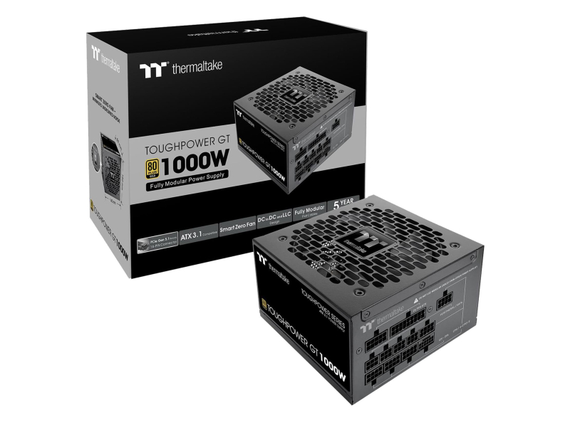 Thermaltake ToughPower GT 1000W 80 Plus Gold ATX 3.1