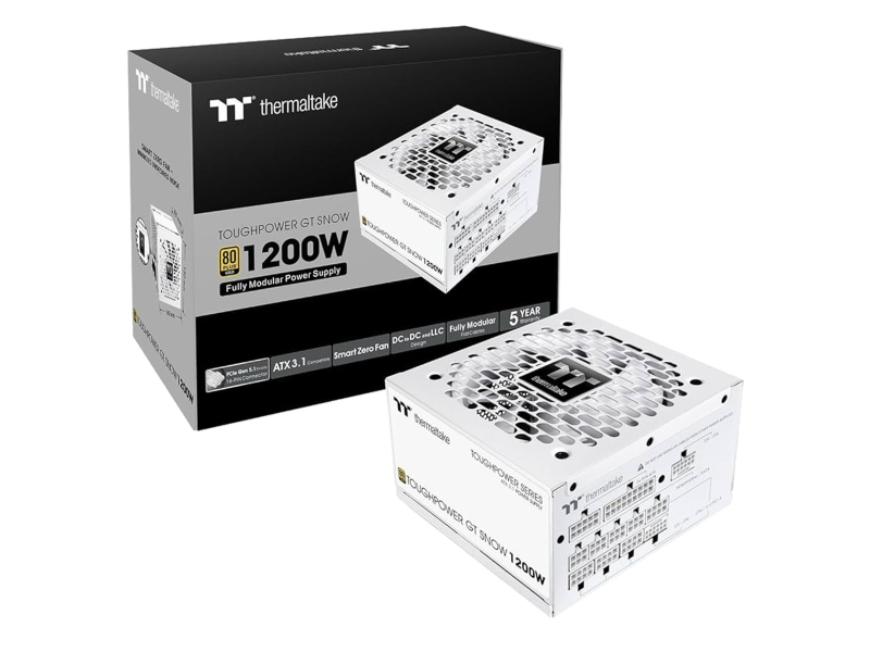 Thermaltake ToughPower GT 1200W 80 Plus Gold ATX 3.1 Weiß