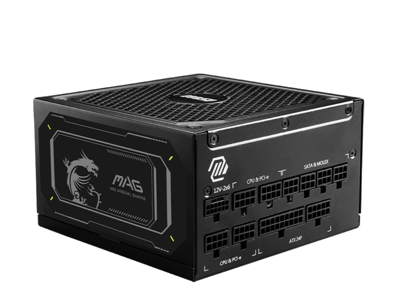 MSI A1000GL II 1000W 80 Plus Gold ATX 3.1