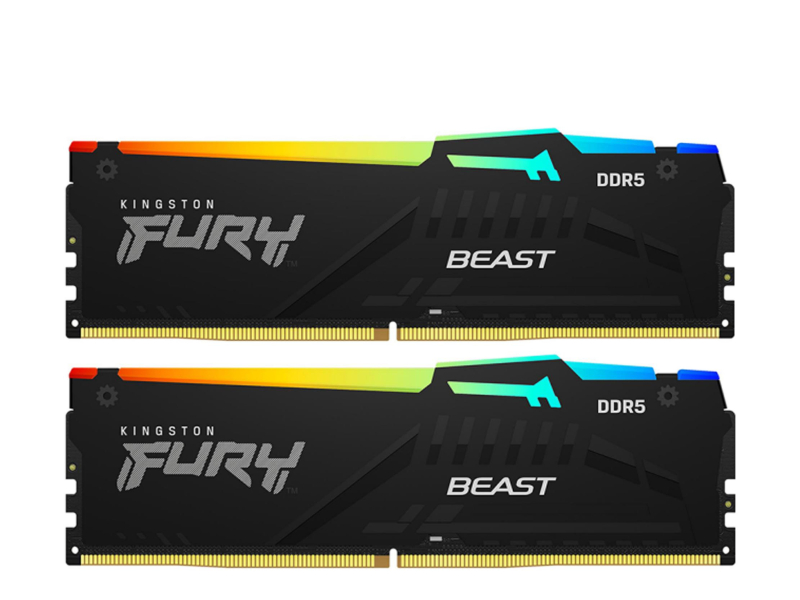 Kingston FURY 32GB (2x16GB) 6400 CL32 Beast Black RGB