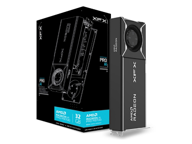 XFX Radeon AI PRO R9700 32GB GDDR6