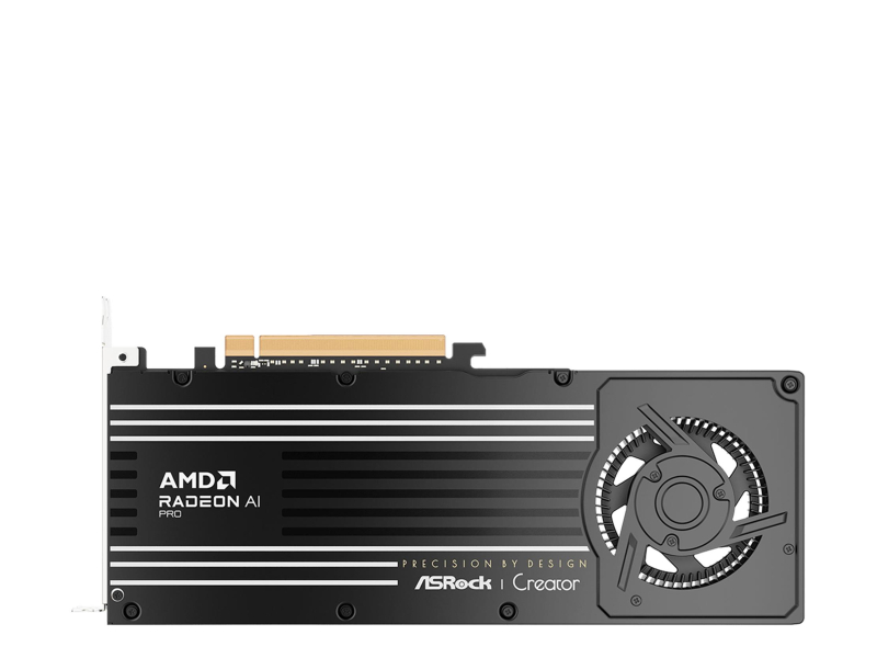 ASRock Radeon AI PRO R9700 Creator 32GB GDDR6