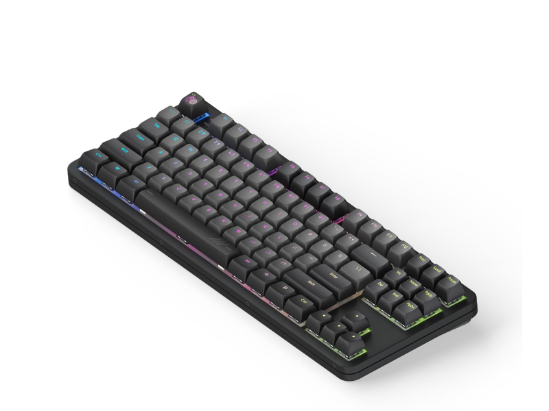 Dark Project ALU87A Onionite V2 Wired Black G3MS Amethyst Hot-Swap RGB