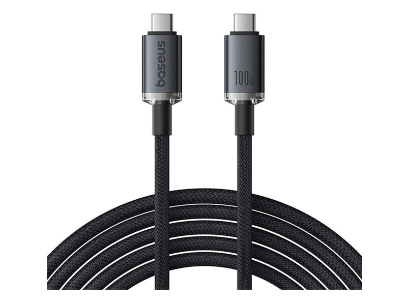 Baseus Kabel USB-C zu USB-C Crystal Shine 100W 1,5m 20Gb