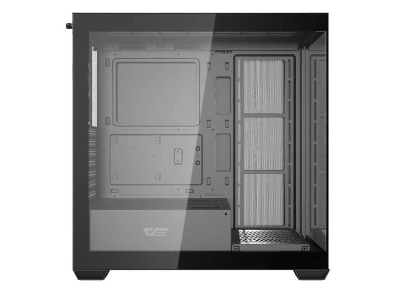 DarkFlash DS900W Schwarz - Anschlüsse