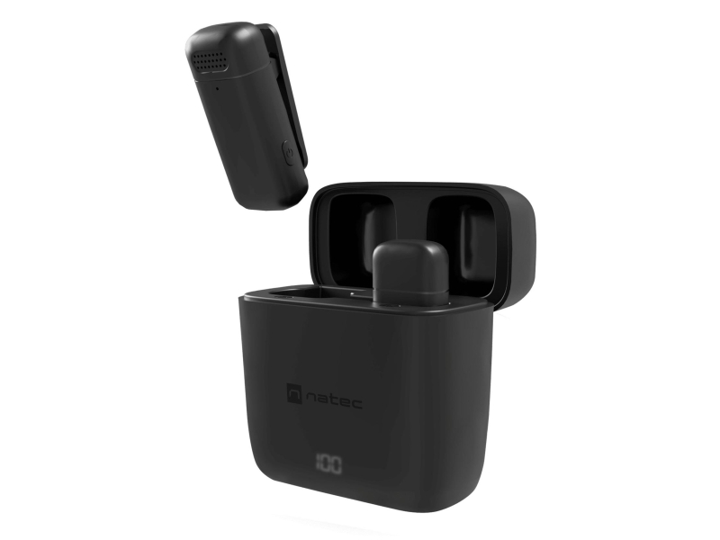 Natec Hopper kabelloses Ansteckmikrofon USB-C