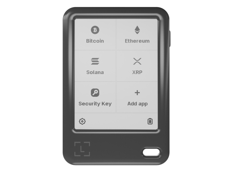 Ledger Nano Gen 5 Dark Crypto Hardware Wallet with Recovery Key