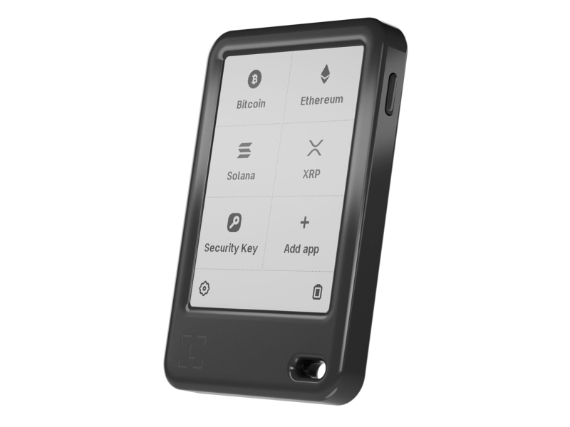 Ledger Nano Gen 5 Dark Crypto Hardware Wallet with Recovery Key