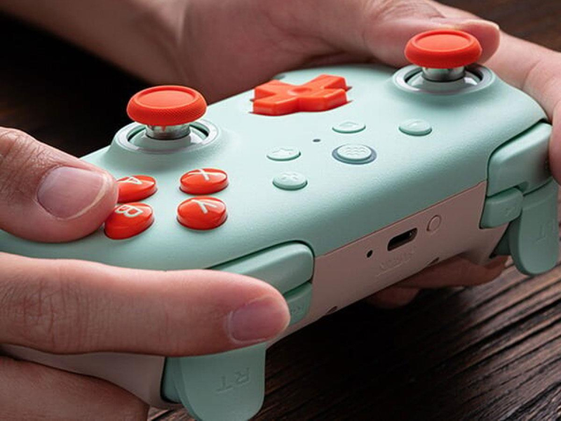 8BitDo Ultimate 2C Wired Pad Mint