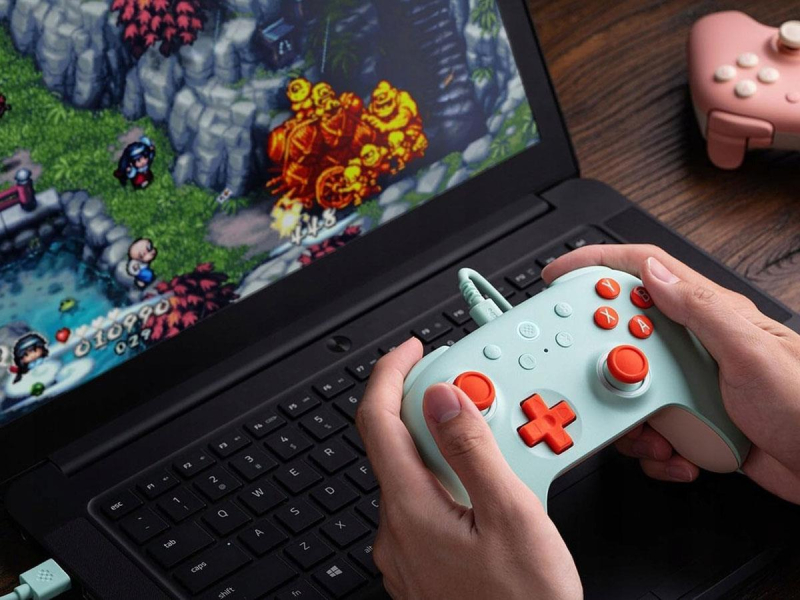 8BitDo Ultimate 2C Wired Pad Mint