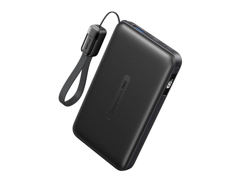 INIU Pocket Neo 10000mAh + USB-C-Kabel Trageschlaufe