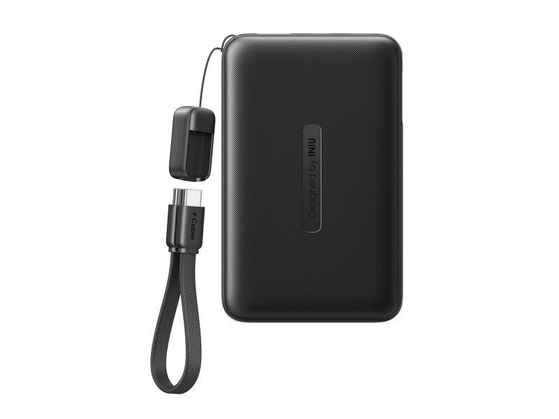 INIU Pocket Neo 10000mAh + USB-C-Kabel Trageschlaufe