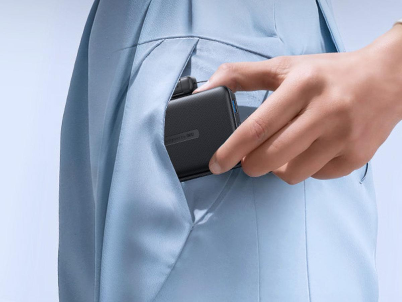 INIU Pocket Neo 10000mAh + USB-C-Kabel Trageschlaufe