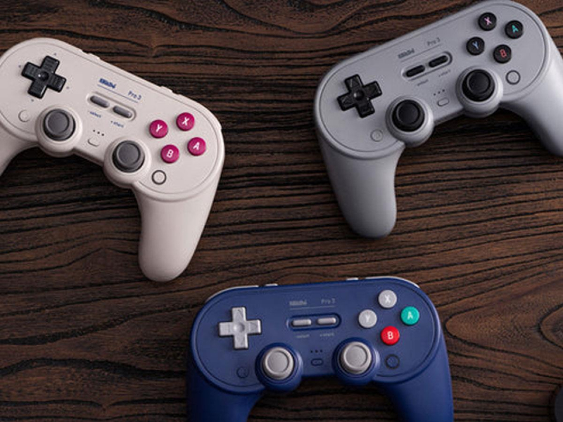 8BitDo Pro 3 Bluetooth Gamepad Purple