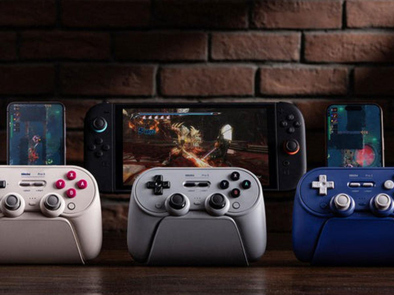 8BitDo Pro 3 Bluetooth Gamepad Purple